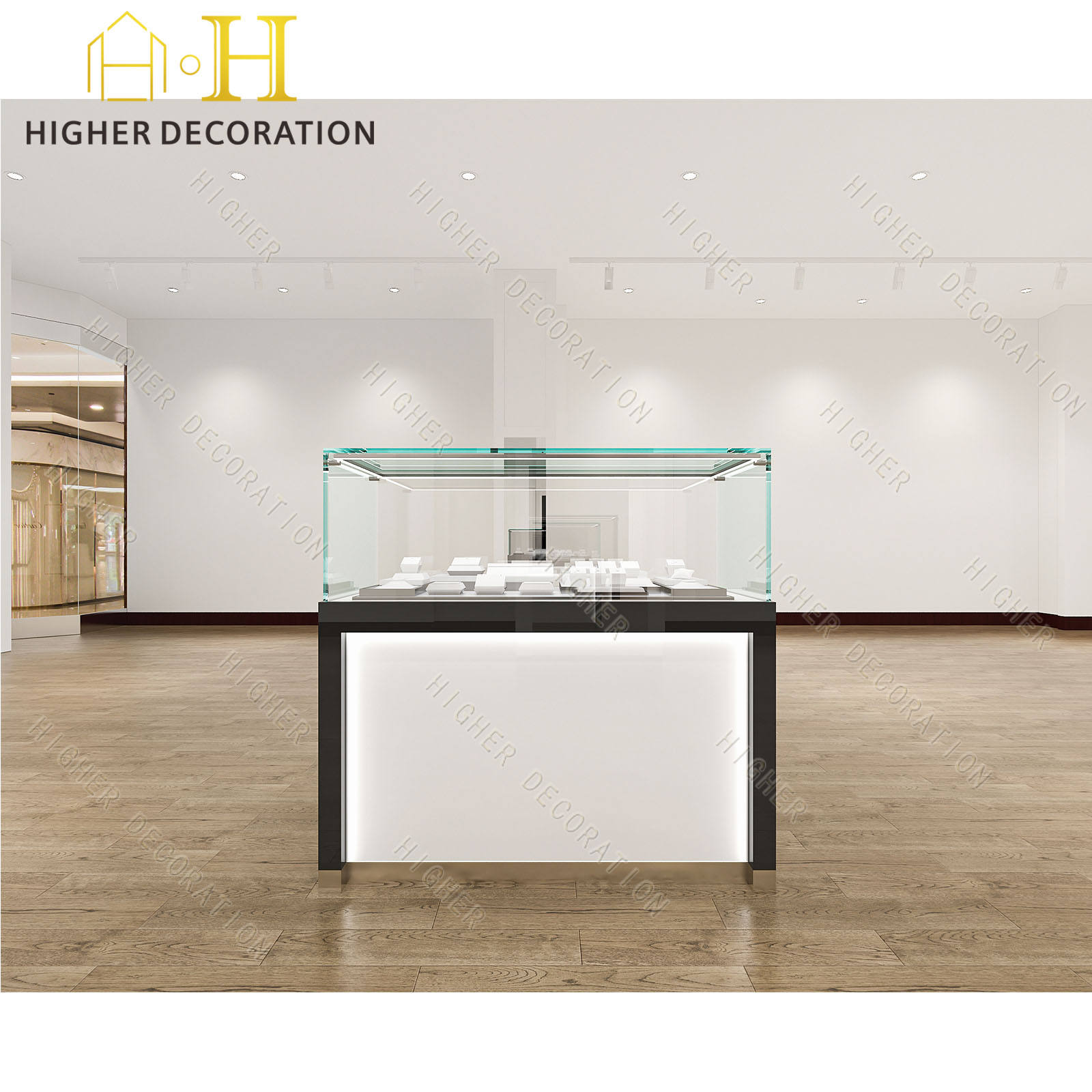 jewellery display showcase high end