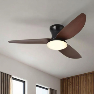 Ventilador de Techo con Motor AC, Enfriamiento de Aire para Uso Doméstico y Hotelero, con Control Remoto, Material Metálico, Ahorro de Energía, 3 Aspas, Montaje en Techo - Product Image 3