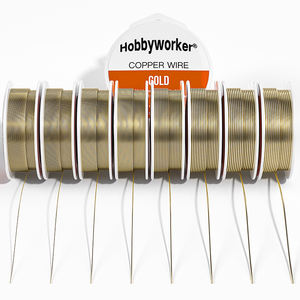 XuQian銅クラフトワイヤージュエリービーズワイヤーDIYジュエリーアクセサリーファインド用品ターニッシュ耐性銅ワイヤー - Product Image 6