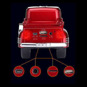 Haut-parleur Bluetooth WS558BT en forme de camion, longue autonomie, sans fil, radio FM, pour voiture - Product Image 3