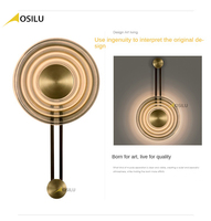 De luxe en cristal couloir moderne vintage nordique vintage décoratif d'intérieur lampe de mur