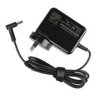 Chargeur pour ordinateur portable HP 19,5 V 3,33 A 65 W avec adaptateur d'alimentation, fonction SCP QC3.0 pour téléphone de bureau, écouteurs, embout bleu