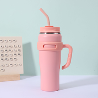 Gobelet isotherme à double paroi en acier inoxydable de 1200 ml, tasse à café de voyage isolée, 6 à 12 heures