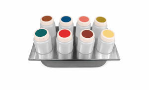 8 Holes <b>Squeeze</b> <b>Bottle</b> Holder Compatible with 1/3 GN Pan Commercial Kitchen Steel Fabrication Restaurant Equipment Kitchen - Product Image 3