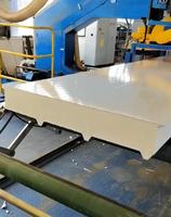 Système ignifuge moderne de polyuréthane de mur de toit Panneaux muraux de salle blanche Laine de roche Eps Pu Pir Panneaux sandwich Matériau métallique