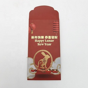 Gói Màu Đỏ Ang Baos Dập Nóng Tùy Chỉnh Phong Bì Màu Đỏ Cho Túi Năm Mới Trung Quốc - Product Image 6