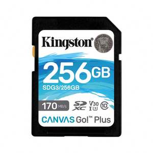 Tarjeta de Memoria SD de Alta Calidad para Kingston Canvas <span class=keywords><strong>GoPlus</strong></span> 64GB 128GB 256GB, Tarjeta SD de 170MB/s, Tarjeta de Memoria de 128GB U3 V30 para Cámara 4K - Product Image 3