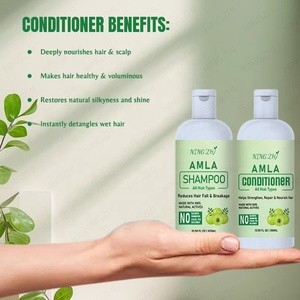 Bán buôn hữu cơ chăm sóc tóc mọc lại Amla dầu gội và điều thiết lập - Product Image 5
