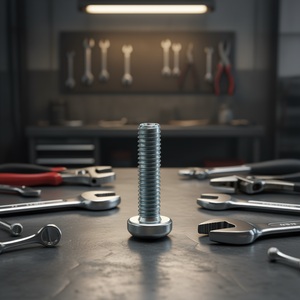 Tornillo Cilíndrico de Cabeza Cruzada M4x14 con Recubrimiento de Zinc para Fijación en Metal - Product Image 3