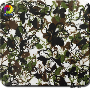TSAUTOP 0.5M Custom Printed Camouflage Pattern Hydrographic Water Transfer Paper &amp; Film OEM Product - Product Image 2