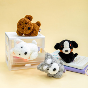 Broche de Peluche de Cachorro Acogedor y Suave, Pin de Solapa de Perro <span class=keywords><strong>para</strong></span> Ropa, Mochila, Decoración de Bolsos, Uso Diario <span class=keywords><strong>para</strong></span> Niñas, Regalo de Cumpleaños - Product Image 5