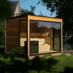 Tinas <span class=keywords><strong>de</strong></span> <span class=keywords><strong>SPA</strong></span> secas personalizadas <span class=keywords><strong>de</strong></span> lujo para 4 personas y 6 personas, habitaciones <span class=keywords><strong>de</strong></span> Sauna para exteriores e interiores con calentador <span class=keywords><strong>de</strong></span> Sauna - Product Image 1