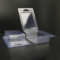 Kemasan Plastik PET PVC Transparan Tinggi Kustom untuk Umpan Pancing Kosmetik, Mainan, Hadiah, Model Clamshell Lipat, Kemasan Blister Ganda dengan Pengait