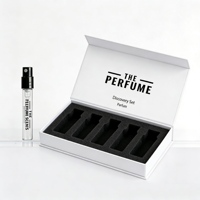 Botol Parfum Kaca Silinder Premium 2ml 2.5ml Eksklusif, Botol Parfum Kosong dengan Tutup Sekrup untuk Sampel Tester, Kotak Botol Parfum, Krim Perawatan Kulit