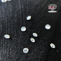 Moissanita Suelta, Corte Brillante Redondo de 0.7mm-2.9mm, 1 Quilate, Color D, Claridad VVS1