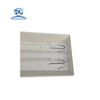 Panneau lumineux LED rétroéclairé réglable IP40 50W pour plafond intérieur, idéal pour les magasins de détail