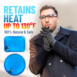 KB Health Care Supplies Wholesale Magic Click Reusable Hot/Cold Gel Hand Warmer 100g Custom-Sized - Product Image 2