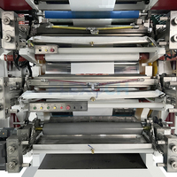 Machine d'impression flexographique CI 6 couleurs haute vitesse pour sacs de courses, emballages alimentaires, imprimante de films plastiques flexibles