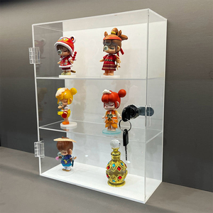 Vetrina personalizzata in acrilico grande vetrina trasparente per vetrina Multi-livello con serratura per la vendita al dettaglio di oggetti da collezione - Product Image 5