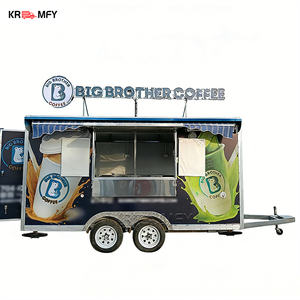 Stainless Steel Donut Food Truck Trailer Australia Standard Coffee Vending <b>Cart</b> - Product Image 5