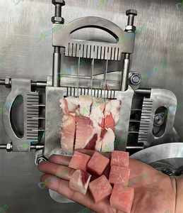 Máquina automática para cortar en cubos 3D pechugas de pollo, cuchillas para cortar carne de res, cortadora de cubos de hombro, máquina para cortar en cubos filetes de res y ternera para guisar - Product Image 5