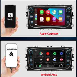 Lelv 7-Inch Android 14 Xe Máy Nghe Nhạc DVD GPS Stereo Ford Focus Mondos Galaxy C-Max Đa Phương Tiện Máy Nghe Nhạc DSP Carplay 4G 8Core Headunit - Product Image 2