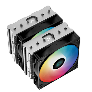 ฮีทซิงค์ DeepCool AG620 V5 ARGB 6 ฮีทไปป์ สำหรับซีพียู ระบายความร้อนด้วยอากาศ พัดลมคู่ขนาด 12 ซม. ARGB ขายดี ฮีทซิงค์ขนาดใหญ่ I - Product Image 2