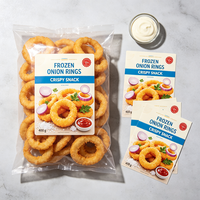 Étiquettes adhésives pour aliments frais et surgelés TEDDY FSC, étiquettes d'emballage pour aliments à chaîne du froid, viande