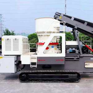 Concasseur à cône mobile de type chenillé, capacité de 300-500 t/h pour le traitement du calcaire, du béton et du ciment - Product Image 4