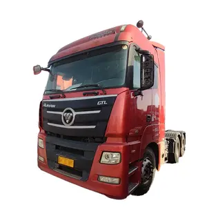 China onsecond-hand tractor 6 * 4 430hp heavy-duty second-hand China truck towing trailer