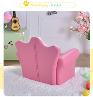 Hot Sale Korean Style Crown Pull Schnalle Modulare Sofa Mode mit Fuß schemel