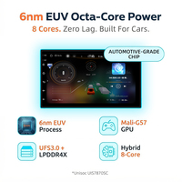 工厂N6 256gb 7英寸通用UIS 7870安卓收音机立体声QLED屏幕DVD播放器Carplay 4g WIFI多媒体全球定位系统导航