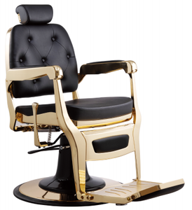Fauteuil de Barbier Rétro Hydraulique, Chaise de Coiffure Rembourrée pour Salon de Coiffure et Barbier - Product Image 5