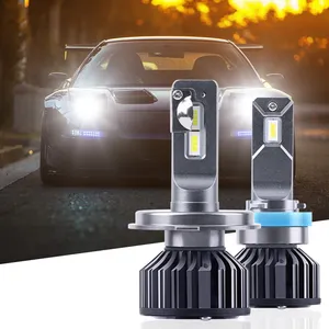 Aksesori Mobil Yobis Lampu Depan LED Suku Cadang Mobil Super Terang Bohlam Mobil Canbus Sistem Pencahayaan Otomatis untuk Grosir