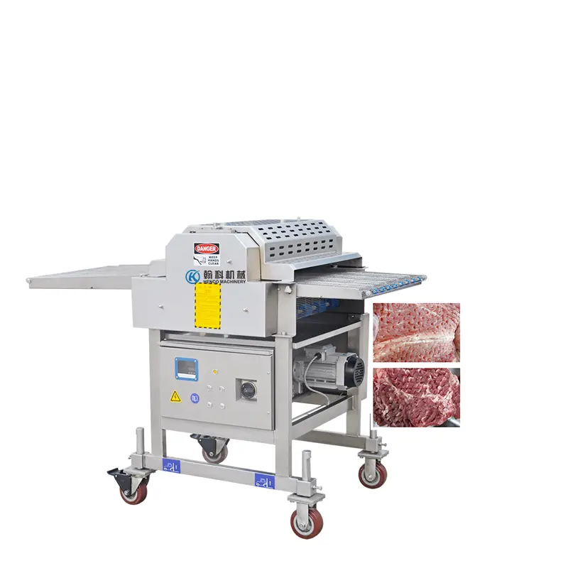 Equipo industrial de ablandamiento de alimentos para carne, bistec, máquina ablandadora de carne eléctrica de alta calidad