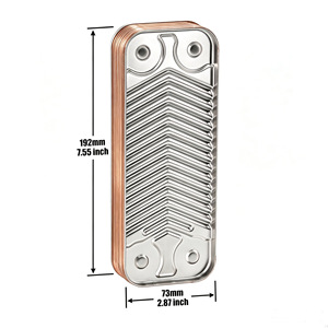 เครื่องแลกเปลี่ยนความร้อนแบบแผ่นเชื่อม Guoli รุ่น B3-012 ทำจากสแตนเลส ใช้สำหรับระบายความร้อนน้ำมัน/น้ำ/หม้อน้ำ - Product Image 4