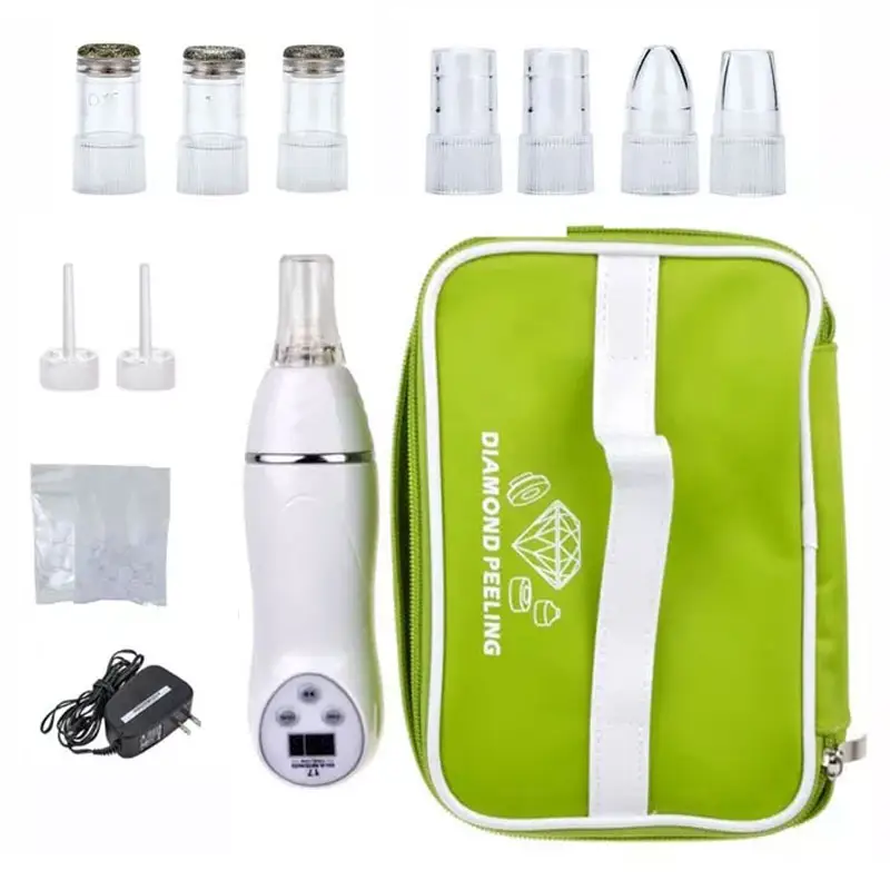 Diamond dermabrasion removedor de cravos, máquina de limpeza de rosto, micro dermoabrasão, removedor de acne, para limpeza de pele, equipamentos de cuidados faciais