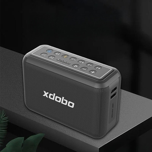 Xdobo Boombox Siêu Bass Karaoke <span class=keywords><strong>X8</strong></span> Pro Microphone Loa Hifi Stereo Chất Lượng Cao <span class=keywords><strong>Mini</strong></span> Xách Tay Loa Không Dây Với Mic - Product Image 2