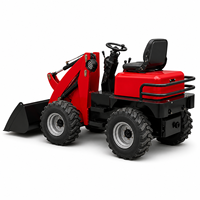 Mini-chargeur frontal à batterie FS 500 pour la construction et l'agriculture avec certification CE