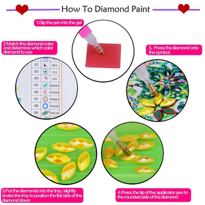 En gros 5d Cristal Diamant Peinture Panier Pendentif Fleur Papillon Diy Diamant Rond Broderie Porte Et Fenêtre Pendentif - Product Image 6