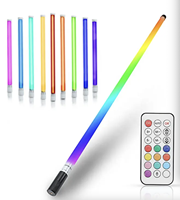 Nouveaux produits : Tube lumineux LED RGB rechargeable avec télécommande pour la photographie en direct, les soirées et la conception d'éclairage de danse
