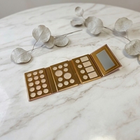 Boîte d'emballage personnalisée de luxe pour palette de fards à paupières, boîte en papier cosmétique avec impression de logo