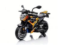Moto électrique pour enfants à 3 roues en plastique 12V 4.5Ah avec 2 moteurs 390*2 pour lumières LED et télécommande, pour les enfants de 2 à 7 ans