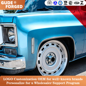 Ruedas Clásicas Retro Escalonadas GUDE de <span class=keywords><strong>15</strong></span>, <span class=keywords><strong>17</strong></span>, 18 y 20 Pulgadas, Aptas para GMC Sierra, Chevy C10, K5 Blazer, Silverado, Suburban - Product Image 1