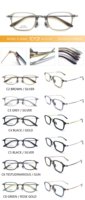 Monture de lunettes optiques en titane de haute qualité, lunettes en titane et en acétate, lunettes optiques pour femmes, lunettes de prescription