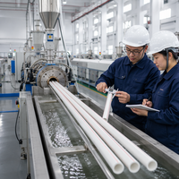 Meilleur prix pour tuyau PPR gris pour système de plomberie, tube en plastique PPR PN16, fabriqué en usine OEM, tuyau PPR pour eau chaude et froide