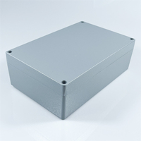 Boîtier de jonction industriel pour alimentation électrique PCB en aluminium moulé sous pression de grande taille 230*150*75mm IP66