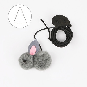 Jouet pour chat en plastique écologique, bâton à mordre pour animaux de compagnie avec corde élastique, pour le divertissement autonome, vente en gros - Product Image 2