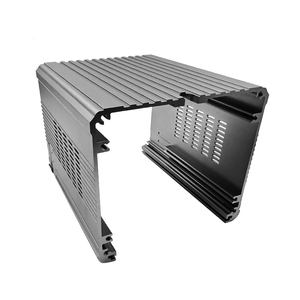 Boîtier électronique en aluminium anodisé série 6000 extrudé sur mesure par CNC avec profil de dissipateur thermique OEM/ODM Marque ZP - Product Image 2