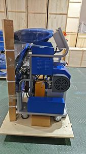 Pompe d'équipement <span class=keywords><strong>de</strong></span> pulvérisation <span class=keywords><strong>de</strong></span> mousse <span class=keywords><strong>de</strong></span> polyuréthane pour l'isolation des toits, des murs, l'encapsulation des sous-planchers, le levage du béton, contrôle PLC automatique - Product Image 2